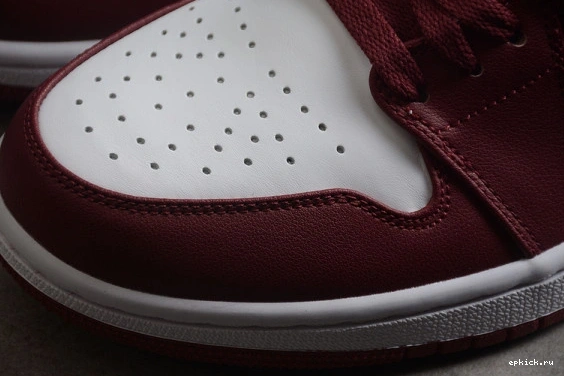 Rep EP Bordeaux 1 Low White 553558-615 553558-615 Jordan 0107